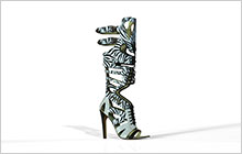 Open Toe Knee-Boot